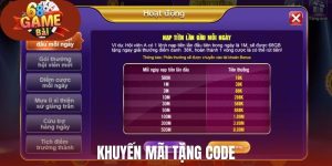 khuyến mãi tặng code