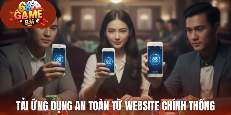 Tải ứng dụng an toàn từ website chính thống