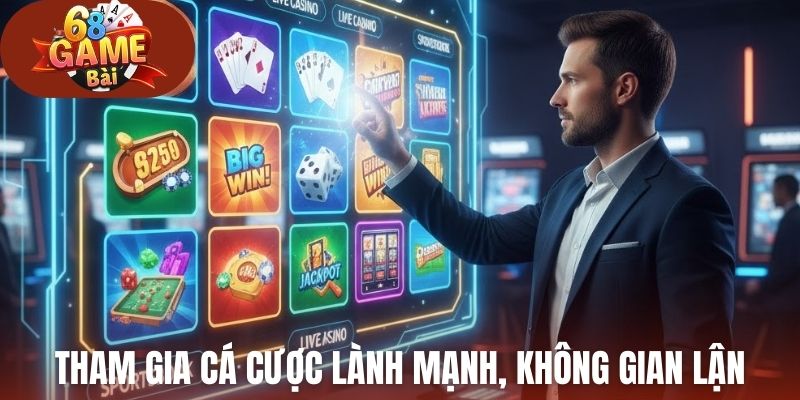 Tham gia cá cược lành mạnh, không gian lận